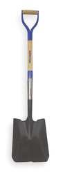 Westward 1WG34 Sq Point Shovel, 30 In Handle