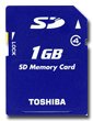 Toshiba High-Speed SD 1GB - Retail