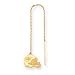 14K Kansas City Chiefs Helmet Threader Earrings