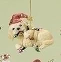 Roman - Adorable - Dog in Christmas Ornament - Retreiver