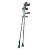 Graham Field Lumex Deluxe Forearm Crutches, Latex, Medium