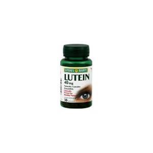 Natures Bounty Lutein 40 Mg Softgels, 30 count (Pack of 2)