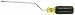 Klein 670-6 3/16-Inch Cabinet Tip Screwdriver, Yellow and Black