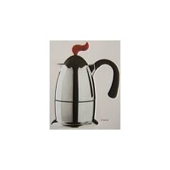Espressokocher Vulcano Bugatti 6 Tassen