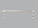 Sporting Goods : Single Wall Mount Ballet Bar Bracket - One Pair