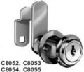 National Cabinet Lock C8053-14A-KA Cam Lock, 1-3/16 Cylinder Length, Bright Nickel Finish - Keyed Alike