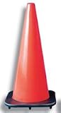 Radnor 36 Orange DW Series Traffic Cone WBlack Base