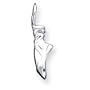Sterling Silver Ballet Slipper Charm