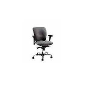 4300 Series Active Ergonomic Swivel Work Chair, Titanium Base, Raven Fabric (HON4322BE11C) Category: Fabric and Vinyl Task Chairs