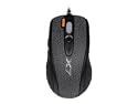 A4 Tech X-750BF 2500 DPI Gaming laser mouse, 6 Speed Adjustable,Tripple-Click Fire Butten, USB
