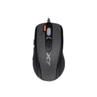 A4 Tech X-750BF 2500 DPI Gaming laser mouse, 6 Speed Adjustable,Tripple-Click Fire Butten, USB