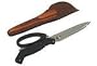 Columbia River Knife and Tool 5006 Crossover Shears and Knife Combination with Leather Sheath