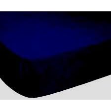 Round Crib Sheets - Solid Navy Jersey Knit - Made In USA