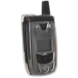 Nextel I880 Crystal Clear Snap On Cover With Racheting Swivel Belt Clip