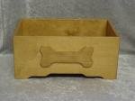 A Leg Up Honey Pine Dog Toy Box