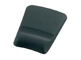 Elecom Comfy Maus Pad, ergonomische Form eingearbeitete Gelabst&uuml;tzung schwarz