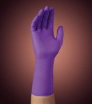 KIMBERLY-CLARK PURPLE NITRILE-XTRA EXAM GLOVES, MEDIUM, 500/CA, KCH50602
