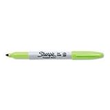 Sharpie  Permanent Marker, 1.0mm Fine Tip, Lime Ink (SAN30044) Category: Permanent Markers