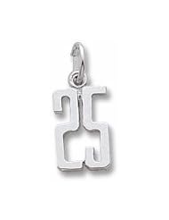 Number 25 Charm