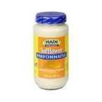 Hain Pure Foods Safflower Mayonnaise (3x24 OZ)