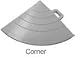 On The Edge Marketing OTE-700102 Edge Corner 3x3-White