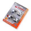 1/4 Thread Rotary Right Angle Compression Fitting for 8mm ID - 11mm OD Tubing 4 Pack : Feser