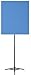 Badge Plus Inc. PPBSS-LB BDG Photo Stand with Light Blue Backdrop, Portable