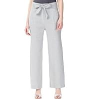 Autograph Pure Linen Wide Leg Waist Tie Trousers