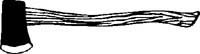 Curved Handle Boy's Axe, 2 1/4 lb