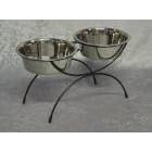 A Leg Up Wrought Iron Euro Dog Diner-Mercury