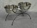 A Leg Up Wrought Iron Euro Dog Diner-Mercury
