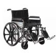 Drive Medical Sentra Heavy Duty 24 Inches Detachable & Adjustable Height Desk Arms Wheel Chair - 1 ea