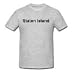 STATEN ISLAND - City-series - Heather Grey or White T-shirt