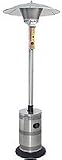 Outdoor Living : Uniflame - 233010 - Endless Summer Natural Gas Patio Heater - Stainless Steel - 40k BTU