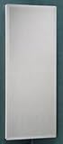 Zenith M136 Beveled Edge Corner Medicine Cabinet, Steel