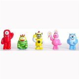 Yo Gabba Gabba Exclusive Vinyl 5-Pack Yo Gamma Gabba! Gang