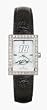 Kyle Busch Ladies Allure Black Leather Strap Watch