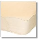 crib wool puddle pad - fitted