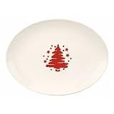 Waechtersbach Tannenbaum White Oval Platter