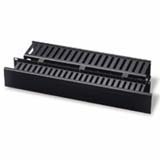Cables To Go Premise Plus 2U Horizontal Duct 2SD Cable Management Panel 19 ( 03747 )
