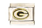 Green Bay Packers Oval Charm NFL Football Fan Shop Sports Team Merchandise