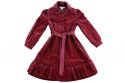 Sarai Velvet Flounce Coat
