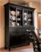 Kitchen & Housewares : Stanley Furniture Basque Black Buffet Set with China Cabinet Portofino Basque Black Buffet and China