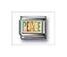 PEACE (writing) Mix Classic Enamel, Italian Charm by Nomination Charms
