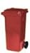 Outdoor Living : Wheelie Bin - Red - 120L - Free Delivery