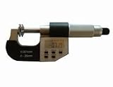 Eigenschaften Messmittelonline  / Digital-Präzisions- Mikrometer mit Tellermessflächen 0-25mm