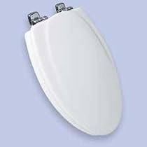Church Elongated Easy Close Toilet Seat White 785CHSLWH