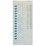 Pyramid Time Cards For Pyramid Models 3500 & 3700, 4in. x 9in., Pack Of 100