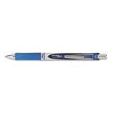 EnerGel RTX Retractable Roller Ball Pen, Medium Metal Tip, Blue Ink PENBL77C