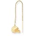 14K St. Louis Rams Helmet Threader Earrings - NF1825